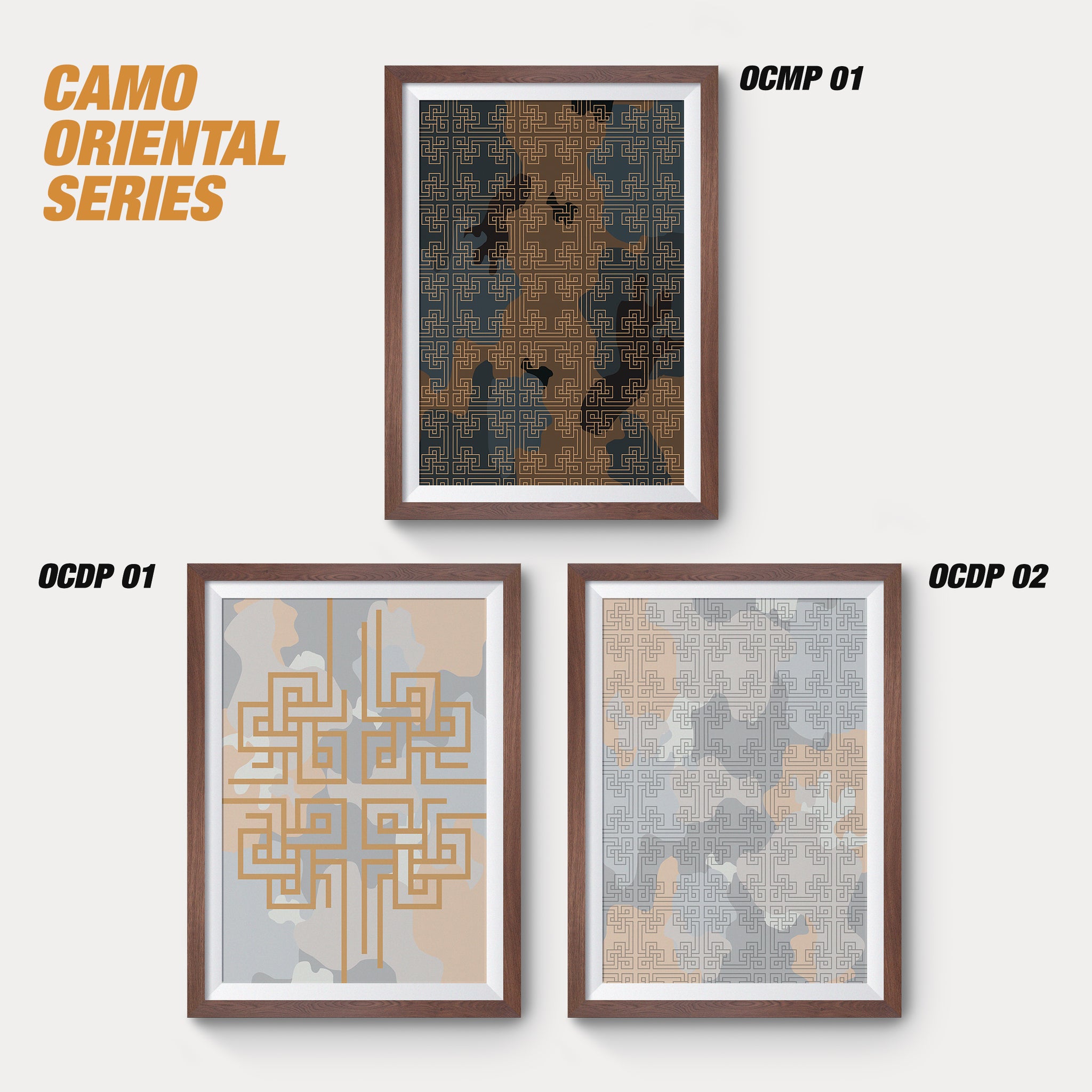 Poster - Camo Oriental Series
